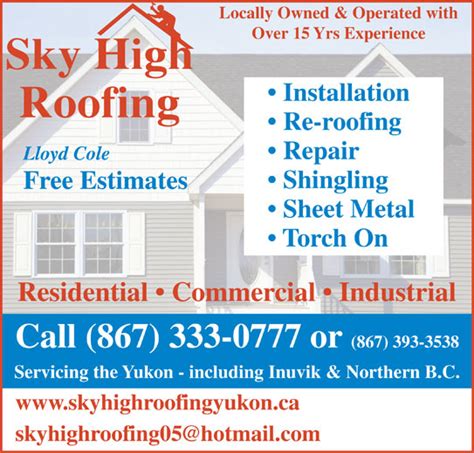 sky high roofing reviews